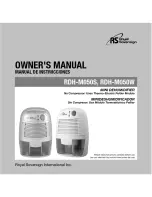 Royal Sovereign RDH-M050 Owner'S Manual preview