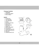 Предварительный просмотр 4 страницы Royal Sovereign RDH-M050 Owner'S Manual