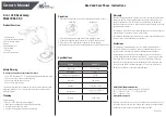 Preview for 1 page of Royal Sovereign RDL-40-C Owner'S Manual