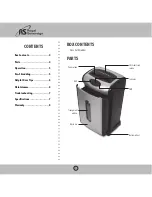 Предварительный просмотр 4 страницы Royal Sovereign RDS-818C7 Owner'S Manual