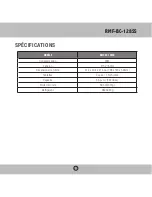 Preview for 23 page of Royal Sovereign RMF-BC-128SS Owner'S Manual