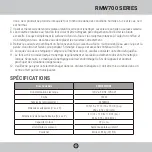 Preview for 35 page of Royal Sovereign RMW700 Series Owner'S Manual