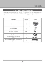 Preview for 5 page of Royal Sovereign RSC-1050CL Owner'S Manual