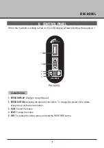 Preview for 7 page of Royal Sovereign RSC-1050CL Owner'S Manual