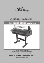 Royal Sovereign RSC-1401C Series Owner'S Manual preview