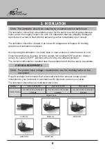 Preview for 4 page of Royal Sovereign RSC-1401CLTW Owner'S Manual