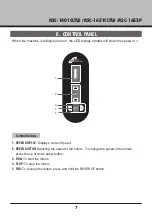 Предварительный просмотр 7 страницы Royal Sovereign RSC-1401CLTW Owner'S Manual