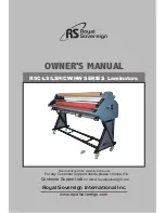 Royal Sovereign RSC-1401LS Owner'S Manual preview