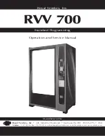 Royal Vendors RVV 700 Operation And Service Manual preview