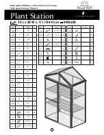 Royal Well Plant Station Assembly Instructions Manual предпросмотр