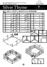 Предварительный просмотр 1 страницы Royal Well Silver Thyme Manual