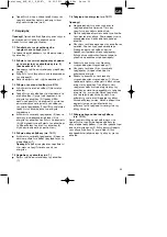 Предварительный просмотр 59 страницы Royal 11011 Original Operating Instructions