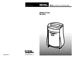 Предварительный просмотр 1 страницы Royal 15MX Operational Manual