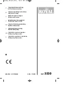 Предварительный просмотр 1 страницы Royal 41.705.68 Original Operating Instructions