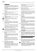 Предварительный просмотр 22 страницы Royal BAITA v2 Instructions For Use And Maintenance Manual