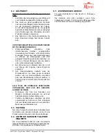 Preview for 31 page of Royal BAITA Instructions For Use And Maintenance Manual