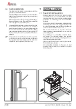 Preview for 26 page of Royal BETTY 3.5 Installation, User And Maintenance Manual