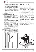 Preview for 38 page of Royal BETTY 3.5 Installation, User And Maintenance Manual