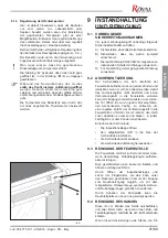 Preview for 41 page of Royal BETTY 3.5 Installation, User And Maintenance Manual