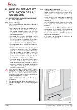 Preview for 52 page of Royal BETTY 3.5 Installation, User And Maintenance Manual