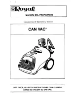 Предварительный просмотр 17 страницы Royal CAN VAC Owner'S Manual