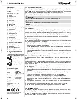 Preview for 4 page of Royal Centrino SX3 Operating Manual