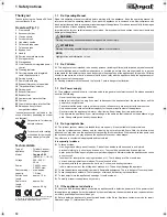 Preview for 10 page of Royal Centrino SX3 Operating Manual