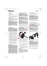 Preview for 15 page of Royal Dirt Devil Centrino Cleancontrol M2881 Operating Manual