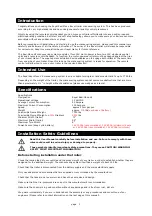 Preview for 8 page of Royal Easi-Move V4 User Manual