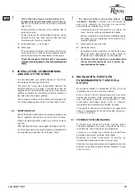 Preview for 27 page of Royal EFESTO NEW Instructions For Use And Maintenance Manual