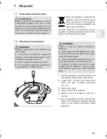 Предварительный просмотр 21 страницы Royal Gator Operating Manual