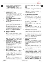 Предварительный просмотр 11 страницы Royal Klima 6 Instructions For Use And Maintenance Manual