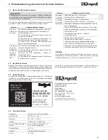 Preview for 9 page of Royal M3310 Operating Manual