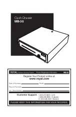 Preview for 10 page of Royal MB-30 User Manual