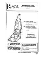 Предварительный просмотр 16 страницы Royal MRY7600 Owner'S Manual