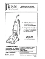 Предварительный просмотр 31 страницы Royal MRY7600 Owner'S Manual