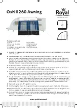 Royal Oxhill 260 Instructions preview