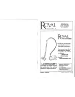 Preview for 23 page of Royal Procision RY3050 Owner'S Manual