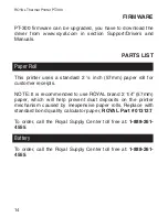 Preview for 16 page of Royal PT-300 User Manual