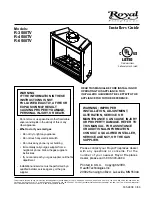 Preview for 1 page of Royal R-3500TV Installer'S Manual