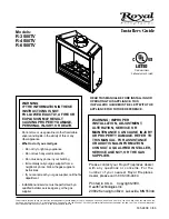 Royal R-3500TV Installer'S Manual preview