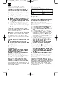 Preview for 20 page of Royal RBC 41 Operating Instructions Manual