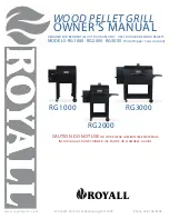 Preview for 1 page of Royal RG1000 Owner'S Manual
