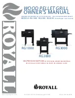 Предварительный просмотр 1 страницы Royal RG1000 Owner'S Manual