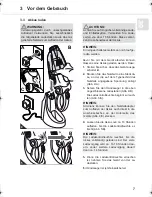 Preview for 7 page of Royal VERSO wet & dry Operating Manual