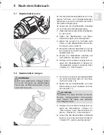 Preview for 9 page of Royal VERSO wet & dry Operating Manual