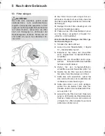 Preview for 10 page of Royal VERSO wet & dry Operating Manual