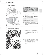 Preview for 23 page of Royal VERSO wet & dry Operating Manual