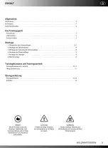 Preview for 3 page of Royalbeach RBS SPORTS WOODEN WALL BAR Assembly, Use, And Training Instructions