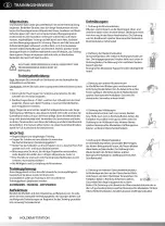 Preview for 10 page of Royalbeach RBS SPORTS WOODEN WALL BAR Assembly, Use, And Training Instructions